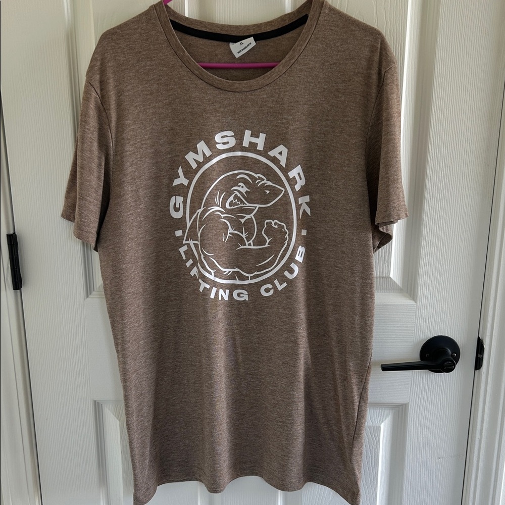 Gymshark Lifting Club Brown Tee